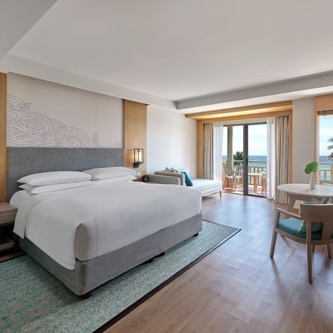 Relax in 5-star Phuket luxury suites and hotel rooms only minutes from Patong Beach in Thailand 5 Star Hotel Room Design, Beach In Thailand, Costal Bedroom, Thailand Hotels, Phuket Resorts, Beach Views, Marriott Resorts, Patong Beach, Family Friendly Resorts