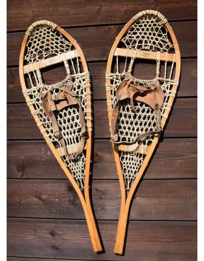 Antique snowshoes Snow Shoes Decor, Snowshoe Decor, Vintage Skis, Snowshoes, Old Tires, Vintage Ski, Selling Antiques, Vintage Winter, Snow Shoes