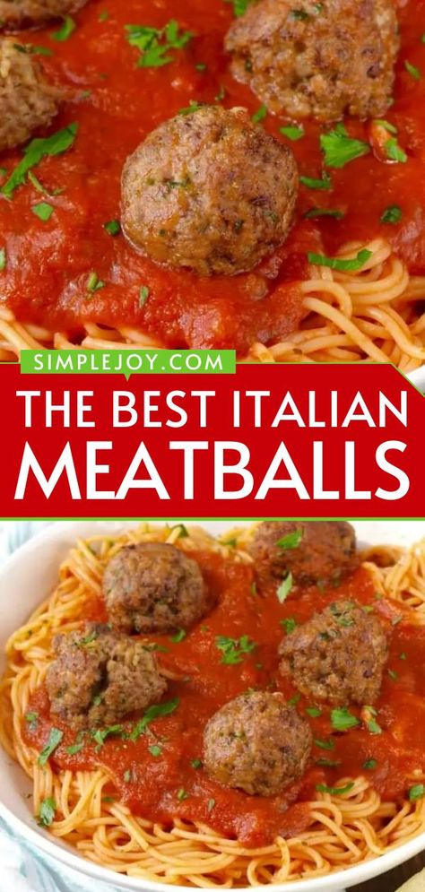 Who wouldn't love this best Italian meatballs recipe for a weeknight dinner?! The word perfect doesn’t even begin to cover these easy Italian meatballs! Check out the reviews on this recipe, your family will be sure to fall in love. Italian Meatballs Recipe, Meatball Recipes Easy, Italian Meatballs, Meatballs Recipe, Minestrone, Fresh Ingredients, Meatball Recipes, Ground Pork, Beef Dishes