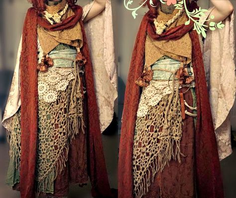 Layered Ren Faire Outfit, Desert Fantasy Clothing, Prehistoric Clothing, Ren Faire Outfits, Ren Faire Costume, Fair Outfits, Fest Outfits, Jackdaw, Women's Outfits