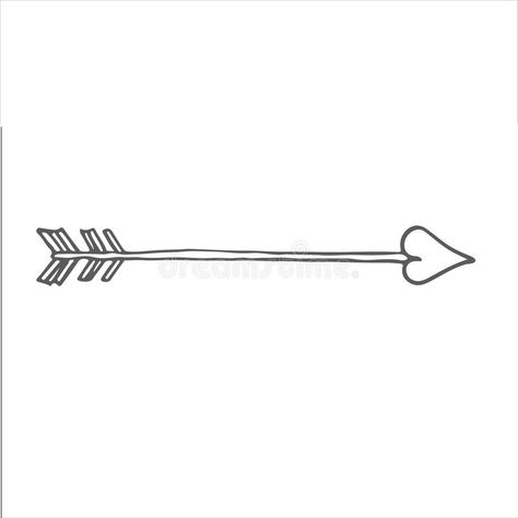 Cupid Arrow Drawing, Cupid Arrow Tattoo, Cupid Doodle, Doodle Arrow, Cupid Graphic, Cupid Shuffle, Arrow Illustration, Cupid Arrow, Arrow Vector