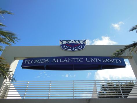 Florida Atlantic University Aesthetic, Florida Atlantic University, University Aesthetic, Dream College, Mechanical Engineering, One Month, College Life, Inspiration Board, University