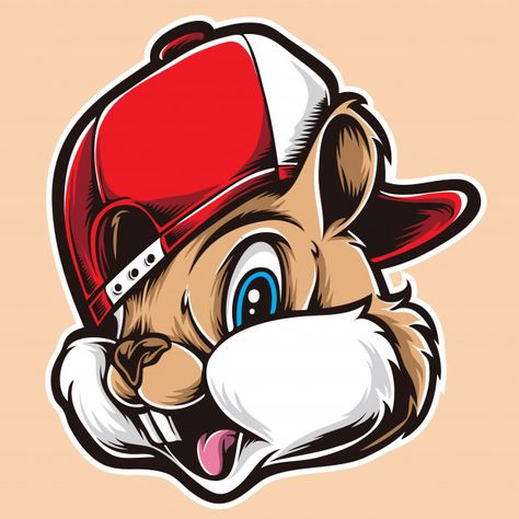 Funky chipmunks | Premium Vector #Freepik #vector #logo #icon #hand #fashion Street Art Characters, Vector Art Design, Raster To Vector, Hand Fashion, Photo Logo Design, Graffiti Characters, Pencil Drawings Easy, Graffiti Cartoons, Dope Cartoon Art