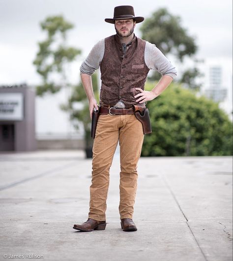 Cowboy Cosplay, Wild West Outfits, Magnificent Seven, Work Rules, Rdr 2, Old West, Wild West, Cowboy, Character Design