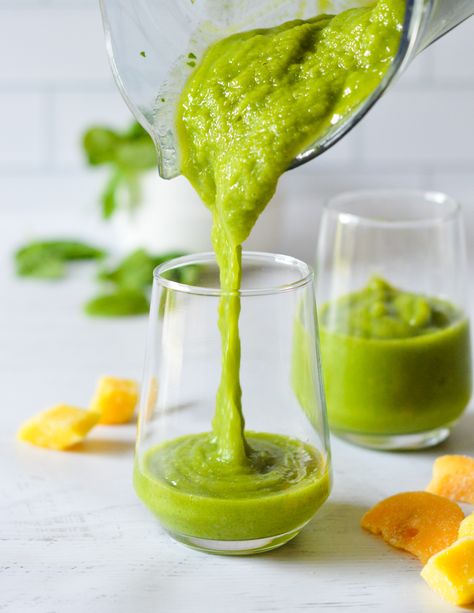 Panera Green Smoothie Recipe, Passionfruit Juice, Smoothie At Home, Panera Copycat, Smoothie Pops, Oatmeal Flavors, Banana Protein Smoothie, Cucumber Smoothie, Mango Smoothie Recipes