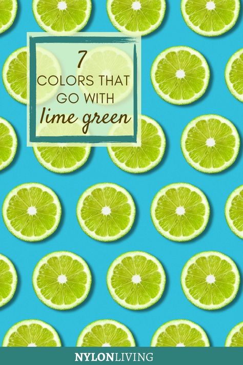 If you are looking for a color palette bright and cheerful, consider a lime green color palette. Here we have 7 ccolors that go with lime green to create a great lime green color scheme such as lime green and blue, lime green and pink, lime green and orange, lime green and purple. If you want a classic color combination consider lime green and white or lime green and navy blue. Alternatively, lime green and grey or lime green and black create a clean polished look. Lime Green Color Combinations, Lime Green Color Palette, Lime Green Bedding, Lime Green Rooms, Lime Green Bathrooms, Lime Green Decor, Lime Green Outfits, Lime Green Bedrooms, Lime Green Kitchen