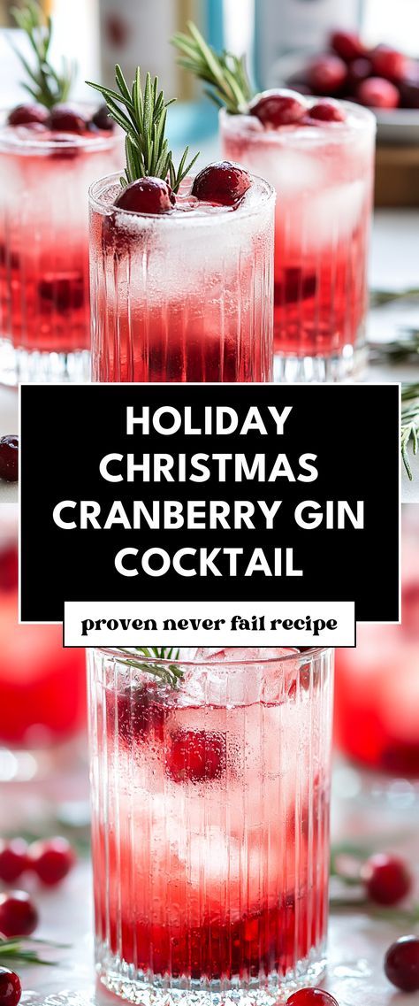 Image for Holiday Christmas Cranberry Gin Cocktail Byob Drink Ideas, Gin And Cranberry Cocktails, Holiday Cranberry Cocktail, Batch Christmas Cocktail, Holiday Gin Cocktails, Gin Christmas Cocktail, Winter Gin Cocktails, Drinks With Gin, Cranberry Gin Cocktail