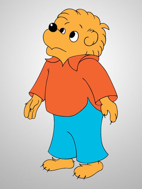 bother berenstain bear The Bernstein Bears, Bärenstein Bears, Berenstain Bears Party, Bernstein Bear, Book Character Day, Children's Book Characters, Book Costumes, Bear Artwork, Berenstain Bears