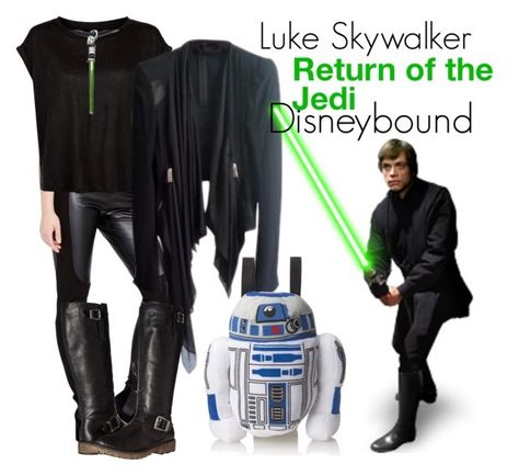 "Disneybound- Luke Skywalker 'return of the jedi'" by rvtyunjkiiol ❤ liked on Polyvore featuring Rachel Rachel Roy, Gareth Pugh, Rieker, disneybound, starwars and LukeSkywalker Luke Skywalker Disneybound, Starwars Disneybound, Geek Outfits, Star Wars Inspired Outfits, Star Wars Disneybound, Disneybound Ideas, Disneybound Outfits, Star Wars Fashion, Star Wars Luke