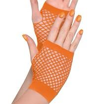 Orange Gloves, Fishnet Gloves, Red Fishnets, Team Costumes, Hand Dress, Halloween Costume Shop, Halloween Store, Sports Themed Party, Orange Shorts