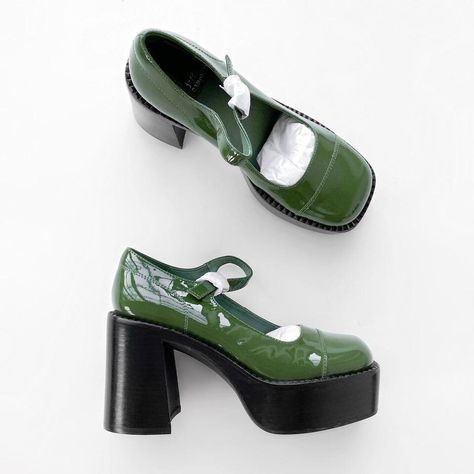 Look what I just found on Depop 🙌 https://depop.app.link/DH5h6UWXZyb Green Mary Jane Shoes, Green Mary Janes, Iconic Cher, Green Platform Heels, Cottagecore Shoes, Green Shoes Heels, Mary Janes Heels, Cute Converse Shoes, Mary Jane Shoes Heels