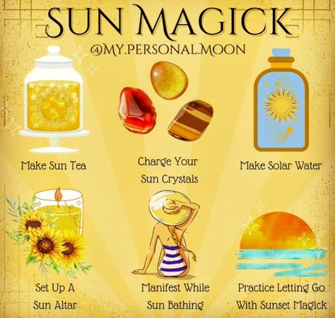 Solar Witchcraft, Solar Witch Aesthetic, Sun Deities, Sun Magick, Fire Magick, Solar Witch, Sun Witch, Witchcraft Knowledge, Sun Magic