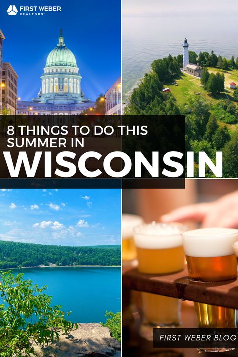 Here are 8 things to do this summer in Wisconsin! Discover all the best places Wisconsin has to offer. Places To Travel In Wisconsin, Wisconsin Travel Summer, Door County Wisconsin Summer, Wisconsin Summer, Exploring Wisconsin, Summer Vacations, All The Best, Summer Vacation, State Park