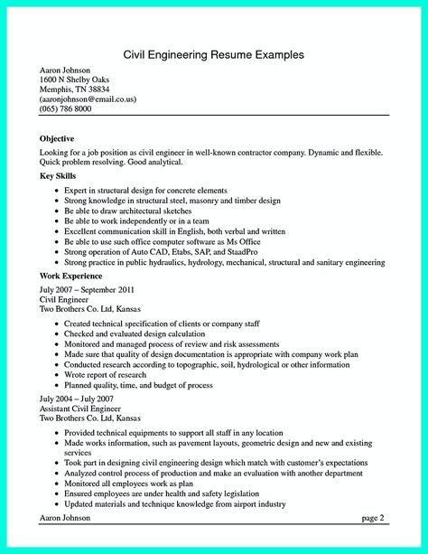 There are so many Civil engineering resume samples you can download. One of good and effective Civil Engineering Resume will mention some important th... civil engineering resume templates and diploma civil engineering resume samples with b tech civil engineering resume Check more at http://www.resume88.com/some-necessary-keys-for-civil-engineering-resume/ Career Objectives For Resume, Civil Engineer Resume, Report Writing Template, Internship Resume, Medical Resume, Engineering Resume, Resume Objective Examples, Basic Resume, Good Resume Examples