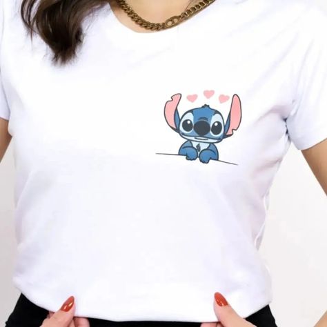 #tshirts #thirtspersonagens #stich Stitch Shirt, Design T Shirt, Couture, T Shirt