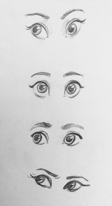 Disney Style Eyes Drawing, Disney Eyes Reference, How To Draw Disney Eyes, Disney Eyes Drawing, Cute Eyes Drawing Cartoon, Eye Sketch Simple, Eye Tutorial Drawing, Girl Eyes Drawing, Cute Cartoon Eyes