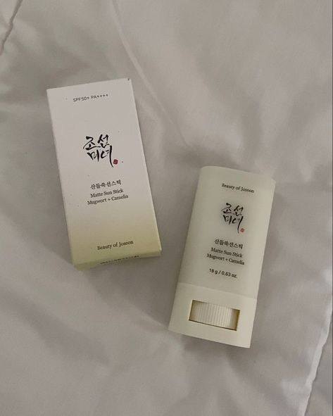 Skincare Korean, Beauty Of Joseon, Matte Skin, Sunscreen Stick, Skincare Organization, Pale Skin, Face Skin Care, Skincare Set, Skin Care Tools