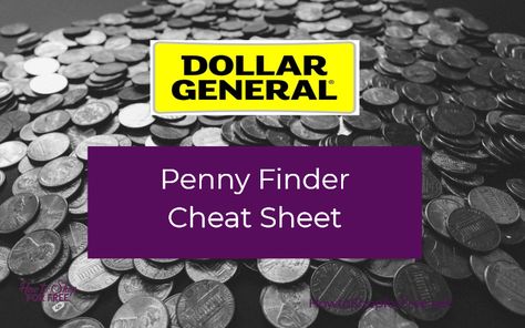 A MUST Have for Penny Shopping ~ The Dollar General Penny Finder Cheat Sheet | How to Shop For Free with Kathy Spencer Penny List Dollar General, Dollar General Penny Items 2023, Dollar General Penny Items, Dollar General Couponing, Remove Deodorant Stains, Life Cheats, Stock Pile, Hack My Life, Couponing 101