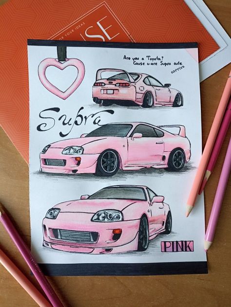 art arte art idea art drawings arts artes art aesthetics art anemie artful art animation artfulness arteritis arter art idea Drawing With Words Ideas, Supra Mk3 Drawing, Cars Aesthetic Drawing, Hello Kitty Car Drawing, Initial D Painting, Drawing Cars Easy, Drawing Supra, Supra Car Drawing, Supra Painting