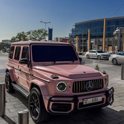 Pink G Wagon, Mercedes G63 Amg, Mercedes G63, Pink Jeep, Mercedes Truck, Dream Cars Mercedes, Beautiful Butterfly Photography, Mercedes G Wagon, G63 Amg