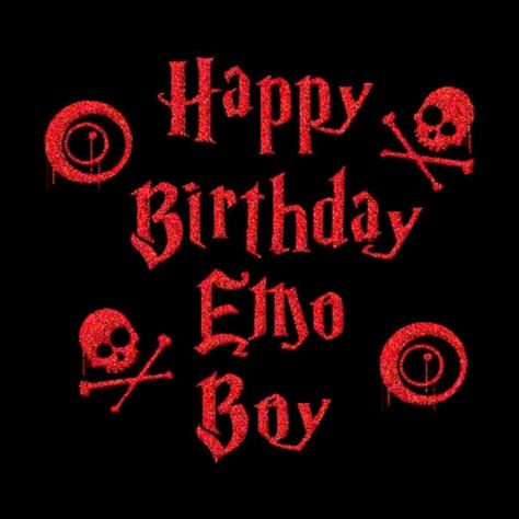 Send this to your local birthday emo boy I Love Emo Pfp, Emo Happy Birthday, Emo Spotify Cover, Emo Vibes Aesthetic, Emo Aesthetic Pictures, Emo Boy Wallpaper, 2000s Emo Aesthetic Wallpaper, Birthday Boy Aesthetic, Emo Icons Aesthetic