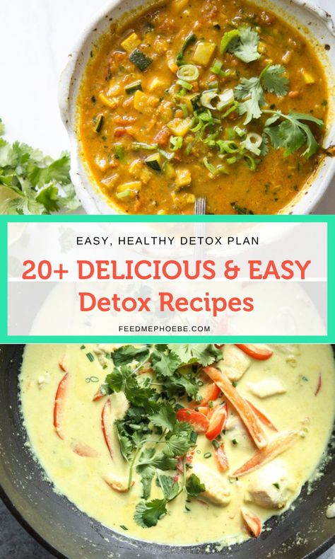 These easy detox recipes are the perfect way for your liver to detox naturally, including low FODMAP, vegan, gluten-free smoothies and soups. Liver Cleanse Recipe, Low Fodmap Vegan, Liver Detox Recipes, Fodmap Vegan, Gluten Free Smoothie, Liver Detox Diet, Healthy Cleanse, Liver Recipes, Healing Recipes