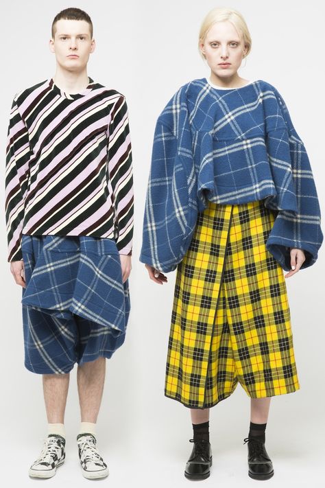 Comme des Garcon Pattern Clash, Rei Kawakubo Comme Des Garcons, Pattern Clothes, Print Mixing, Clashing Prints, Dumpster Diving, Creation Couture, Junya Watanabe, Denim Design