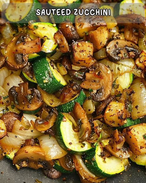 Sautéed Zucchini with Mushrooms and Onions Recipe – Foodyhealthylife Peppers Onions Mushrooms, Sauteed Zucchini Recipes, Zucchini And Mushrooms, Sautéed Zucchini, Zucchini Fritters Recipe, Mushrooms And Onions, Zucchini Recipe, Sauteed Zucchini, Spinach Strawberry Salad