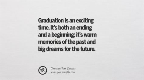 Graduation is an exciting time. It’s both an ending and a beginning; it’s warm memories of the past and big dreams for the future. 30 Inspirational Quotes on Graduation For High School And College College Last Year Quotes, End Of Exams Quotes, End Of College Quotes, Final Year Quotes College Feelings, Finally Graduated Quotes, End Of High School Quotes, Final Year Quotes College, Quotes For University, Quotes For Graduating Students