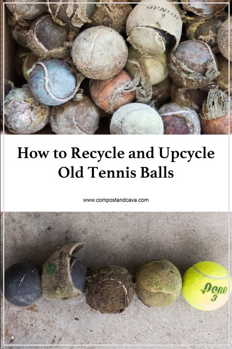 Recycle your old tennis balls for a more sustainable future for the sport. Did you know there are tax deductible recycling programs available? #tennis #recycling #zerowaste Tennis Ball Crafts, Recycling Hacks, Reuse Crafts, Recycling Information, Recycling Programs, Sustainable Future, Sports Balls, Eco Friendly Living, Tennis Balls