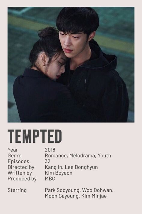 Tempted Kdrama Poster, Never The Less Korean Drama, Korean Series Poster, Korean Drama Recommendation, Korean K Drama, K Drama To Watch List, Korean Movies To Watch, Korean Drama To Watch, Tempted Kdrama