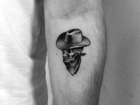 60 Cowboy Hat Tattoo Ideas For Men - Western Designs Hat Tattoo Ideas, Cowboy Hat Tattoo, Small Tattoos For Men, Hat Tattoo, Hipster Tattoo, Cowboy Tattoos, Western Designs, Western Tattoos, Tattoo Ideas For Men