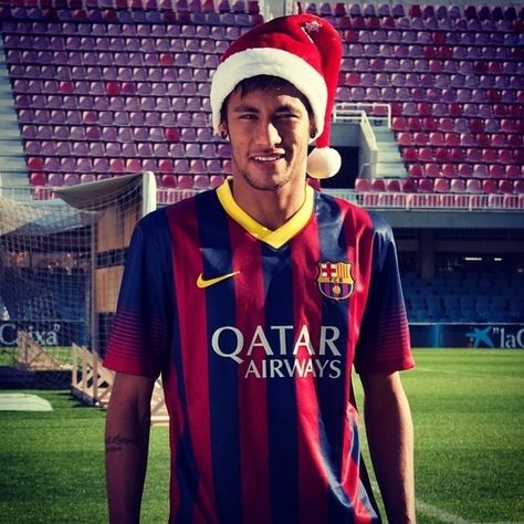 Neymar FC Barcelona Neymar Christmas Wallpaper, Neymar Christmas, Neymar 2014, Neymar Jr Barcelona, Neymar Jr 2014, Barcelona Neymar, Brazilian Soccer Players, Neymar Pic, Neymar Barcelona