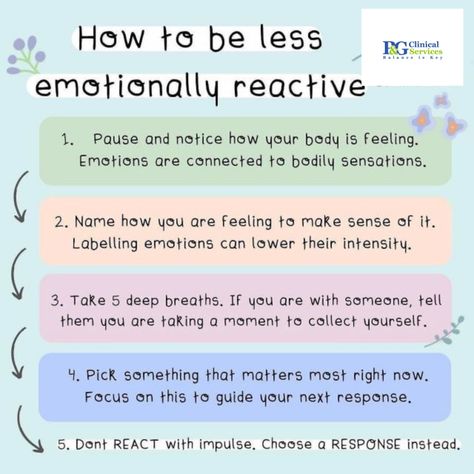 If you still feel out of control & find yourself being emotionally reactive, it may be time to seek help.  A therapist can give you effective strategies on what to do when you feel out of control. With some new tools, practice & guidance, you can get control over your reactivity. How To Control Frustration, How To Control Your Emotions, Emotionally Reactive, Listen To Your Emotions, Control Emotions, Emotional Control, Out Of My Control, How To Control Emotions, Essential Oils For Face