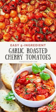 Roasted Tomato Recipes, Oven Roasted Cherry Tomatoes, Tomato Side Dishes, Tomato Sauce Pasta, Roasted Grape Tomatoes, Easy Healthy Side Dishes, Cherry Tomato Recipes, Tomato Dishes, Food Easter