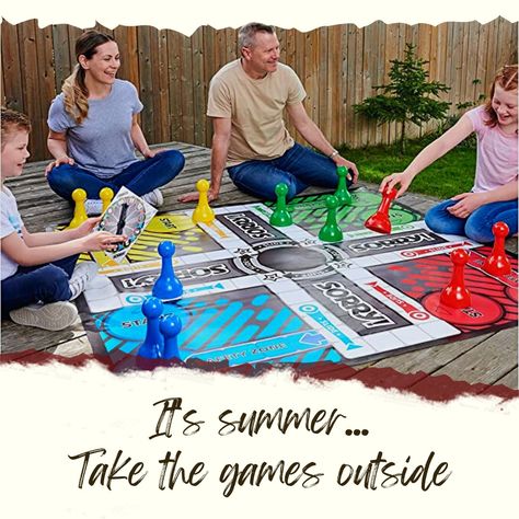 Backyard Toys For Kids, Sorry Game, Sorry Board Game, Backyard Toys, Outdoor Party Games, Family Board Game, Card Games For Kids, Family Party Games, Family Board