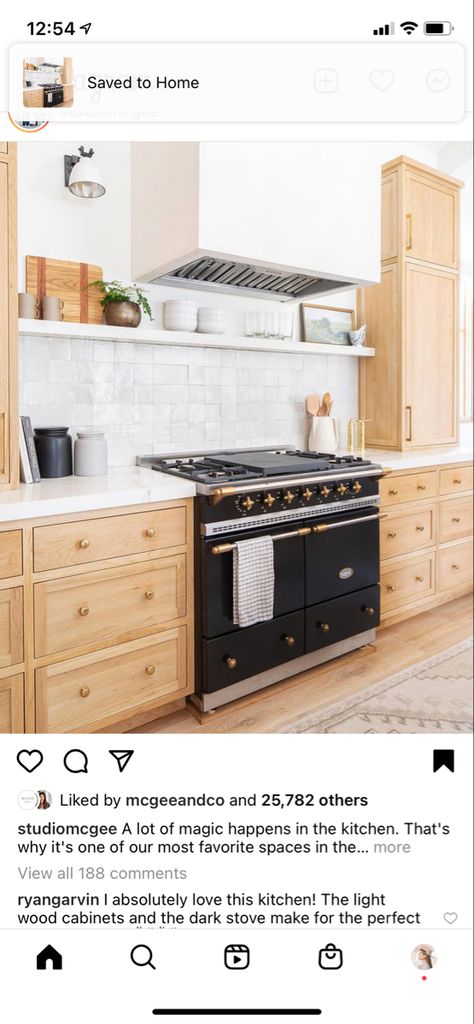 Shelf Above Range, Square Backsplash, Crestview House, Light Wood Cabinets, Kitchen Looks, Condo Kitchen, Renovation Inspiration, Cape Cod House, Cedar Creek