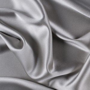 Shiny Gray Fabric, Silk Gray Wallpaper, Mood Fabrics, Gray Aesthetic, Gray Silk, Silk Crepe, Color Textures, Fashion Fabric, Fabric Width