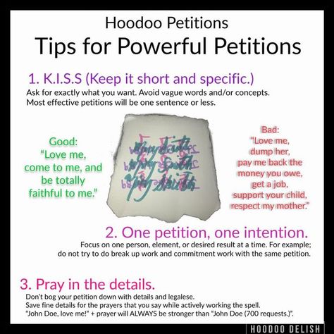 Tips for Powerful Petitions #hoodoo Spells Using Hair, Hoodoo Delish, Hoodoo Conjure Rootwork, Hoodoo Rootwork, Hoodoo Magic, Hoodoo Conjure, Hoodoo Spells, Voodoo Hoodoo, Voodoo Spells