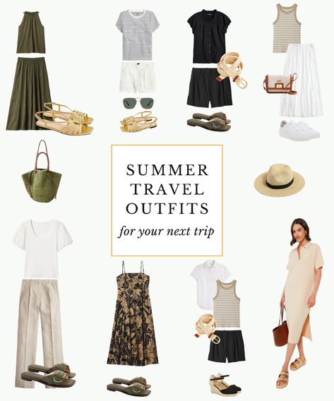 Vermont Outfits Summer, Summer Travel Outfits 2024, Summer Sightseeing Outfit, Summer Travel Outfit Women, Summer Trip Outfits, New England Summer Outfits, Summer Road Trip Outfit, Summer Travel Outfit Ideas, Packing Inspiration