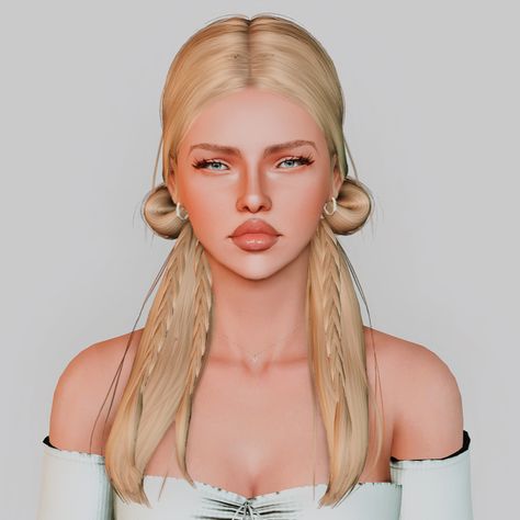 T-E Females Polycount: 27k Original: Here Mesh and Textures Credits to: @leahlillith ♡ Download: SimFileShare / Google Drive Preview from back: Sims 4 Cc Pigtail Braids, Sims 4 Cc Hair Pigtails, Sims 4 Pigtails Cc, Sims 4 Pigtails, Sims 3 Cc Finds, Piggy Tails, Tail Braids, Pigtail Braids, Pigtail Hairstyles