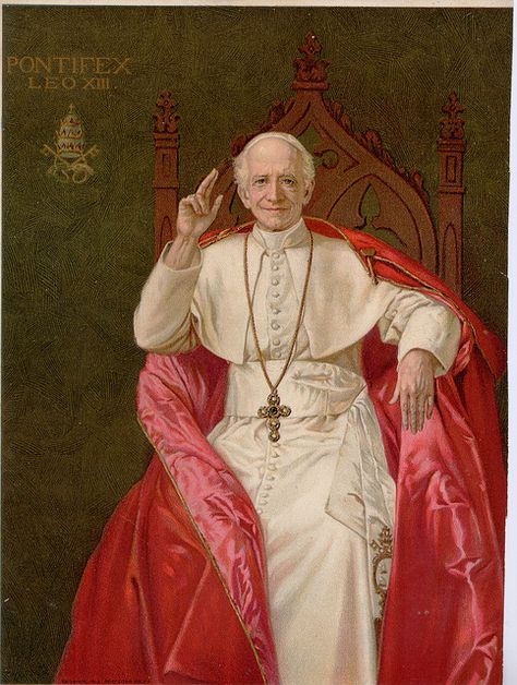 St. Leo XIII of the St. Michael Prayer and lover of the rosary Pope Leo Xiii, Pope Leo, Pope Benedict Xvi, Pope Benedict, Catholic Images, Religious Images, Roman Catholic Church, Papa Francisco, Catholic Art