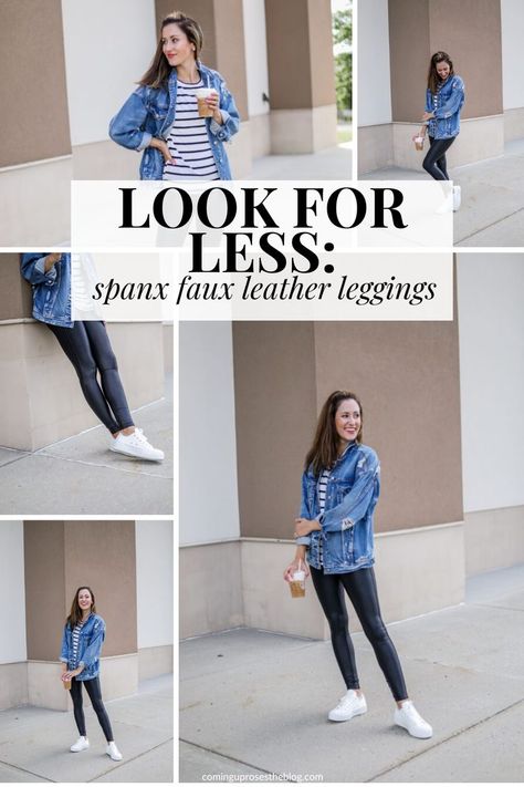 Over the years, I’ve tried a handful of faux leather leggings in the hopes of finding a more affordable alternative to the cult-classic, bestselling SPANX. Every attempt fell short – until now. Leather Legging, Coming Up Roses, Fall Shorts, Faux Leather Leggings, Leather Leggings, Get The Look, Over The Years, Faux Leather, Roses