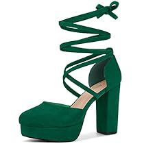 Quince Heels, Strappy Chunky Heels, Ankle Strap Chunky Heels, Stylish Heels, Chunky Heel Pumps, Green Heels, Womens Chunky Heels, Platform Block Heels, Platform Heels Chunky