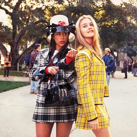 Don't hate us...but we reimagined who'd play Cher, Dionne, Josh and everyone in #Clueless on MarieClaire.com. WE KNOW: You can't replace #AliciaSilverstone but we tried! Cher And Dionne, Winter Hipster, Clueless Aesthetic, Stacey Dash, Cher Clueless, Clueless Fashion, Cher Horowitz, Goth Outfit, Alicia Silverstone