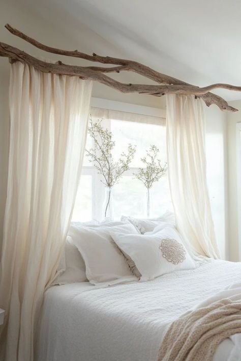 Curtain rod canopy