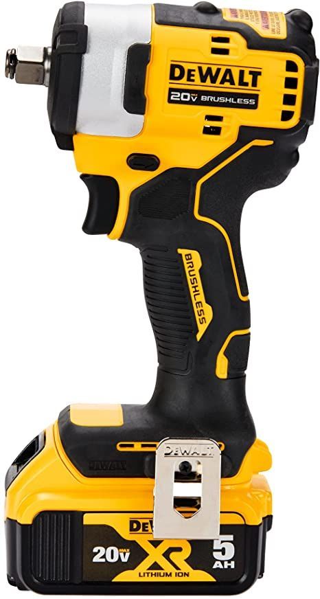 DEWALT DCF911P2 20V MAX* 1/2 in. Cordless Impact Wrench with Hog Ring Anvil Kit Dewalt Cordless Tools, Dewalt Drill, New Milwaukee Tools, Power Tool Storage, Dewalt Tools, Electrician Tools, Cordless Power Tools, Cordless Tools, Impact Driver