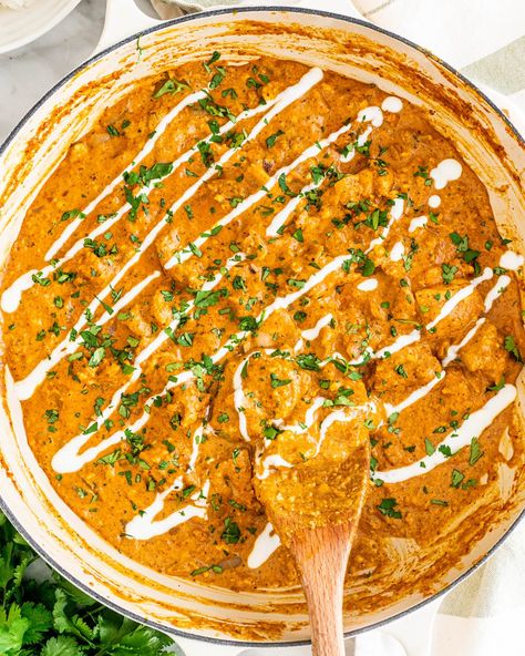 This Chicken Korma is a delicious Indian dish made with mildly spiced chicken that's been marinated in a homemade korma paste. It's so easy to make, luscious and creamy, this chicken will surely become a show-stopper! My recipe is packed full of amazing flavor and will more than hit the spot. #chicken #korma #chickenkorma Authentic South Indian Recipes, Indian Korma Recipe, Chicken Korma Recipe Easy, Best Chicken Korma Recipe, Chicken Korma Recipe Indian Foods, Korma Curry Recipes, Crockpot Chicken Korma, Slow Cooker Chicken Korma Recipe, Korma Paste