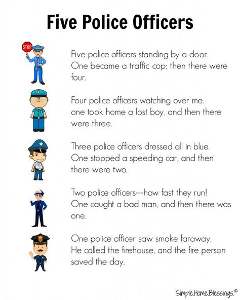 cute rhyme for preschool Police Man unit Community Helpers Police, Prek Community Helpers, Community Helpers Lesson Plan, Community Helpers Week, Community Helper Lesson, Community Helpers Preschool Activities, Police Men, Community Helpers Unit, Police Activities