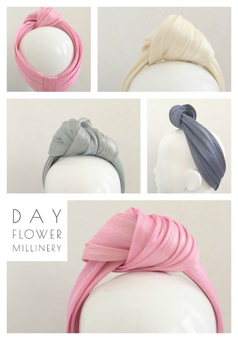 Turban Wraps are so easy to wear...check out my blog to find out more... Turban Headband Tutorial, Turban Wrap, Fascinator Hats Diy, Pearl Bridal Headband, Headband Tutorial, Fascinator Headband, Silk Headband, Turban Headband, Turban Style